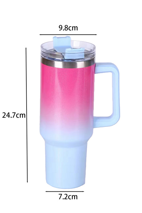 Gradient Color Handled 304 Stainless Steel Vacuum Cup