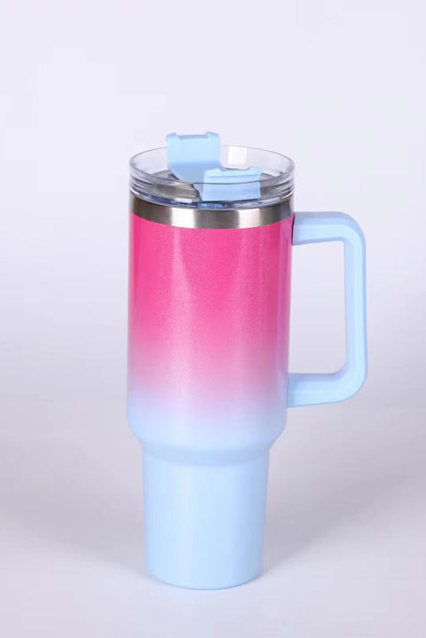 Gradient Color Handled 304 Stainless Steel Vacuum Cup