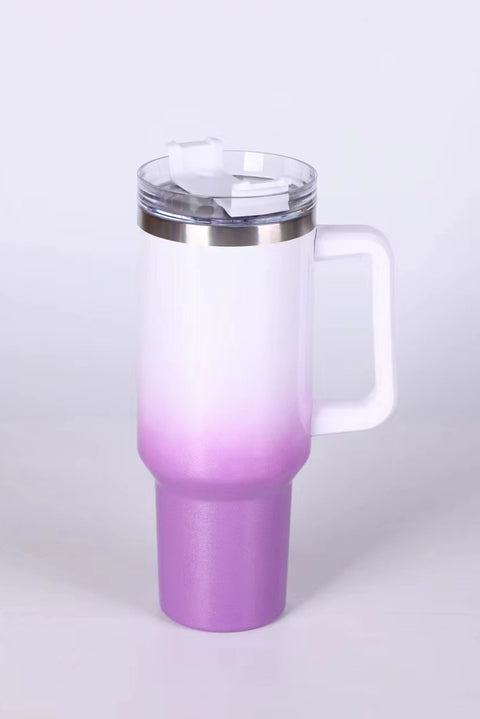Gradient Color Handled 304 Stainless Steel Vacuum Cup