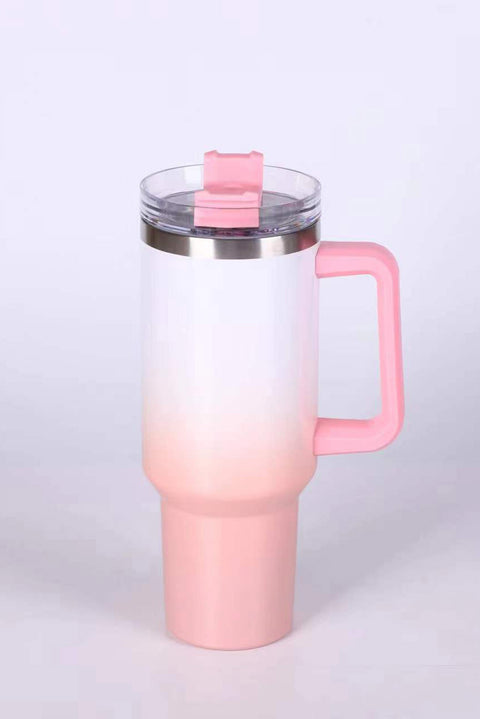 Gradient Color Handled 304 Stainless Steel Vacuum Cup