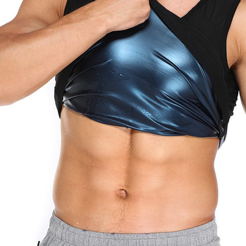 Polymer Sweat Sauna Shaper Vest - Waist Trainer, Slimming Vest, and Abdomen Reductor