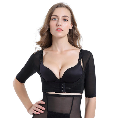 #1 Silhouette Sculptor: Seamless Arm Shaper, Chest Lifter, and Body Slimmer Corset