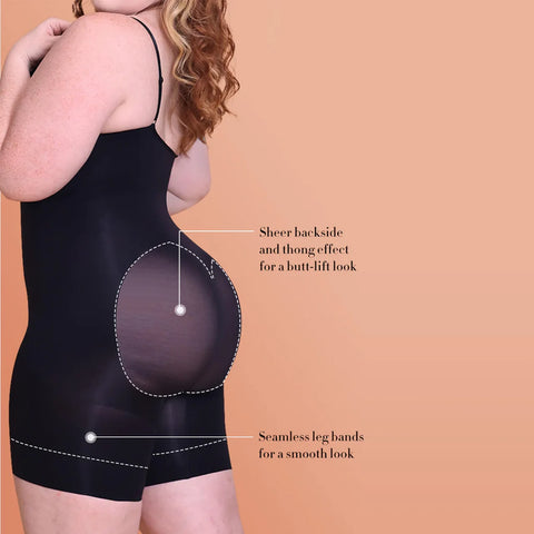 Seamless Bodysuit: Enhance Your Curves with Comfort-Butt Lifter Shapewear Waist Trainer Body Shaper Snatch Waist Shapewear