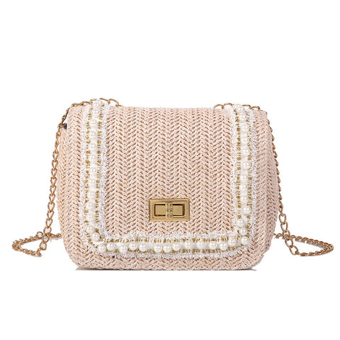 All-match chain small square bag