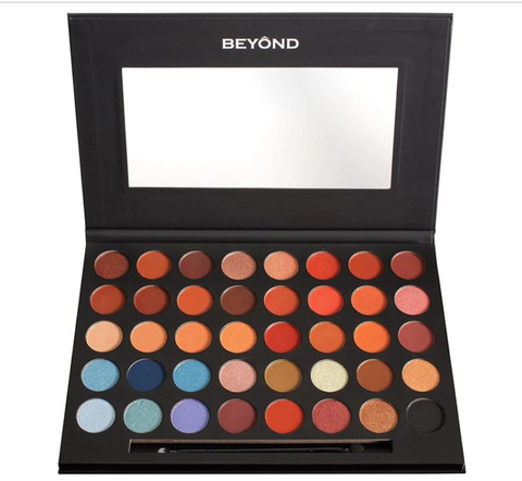 BEYOND 40 Colors Shimmer & Matte Highly Pigment Eyeshadow Palette