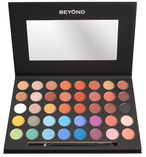 BEYOND 40 Colors Shimmer & Matte Highly Pigment Eyeshadow Palette