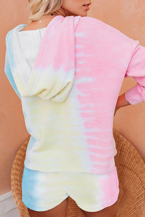 "Seaside Chic: Boardwalk Overlook Tie Dye Loungewear Sets"