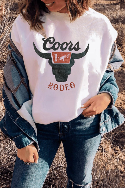Coors Rodeo Banquet Graphic Sweatshirt