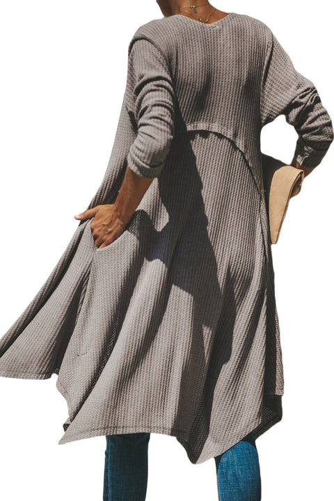 Handkerchief Hem Lightweight Cardigan