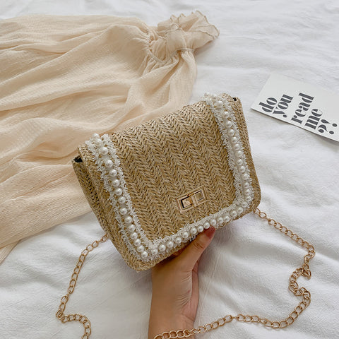 All-match chain small square bag