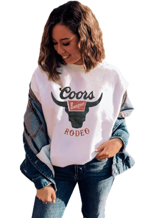 Coors Rodeo Banquet Graphic Sweatshirt
