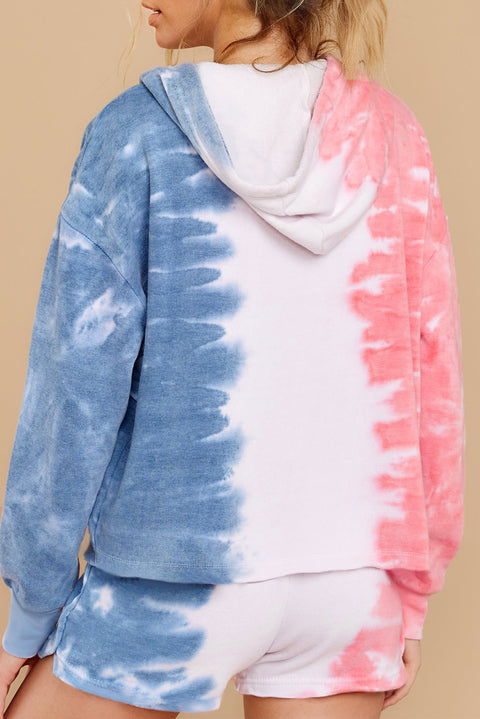 "Seaside Chic: Boardwalk Overlook Tie Dye Loungewear Sets"