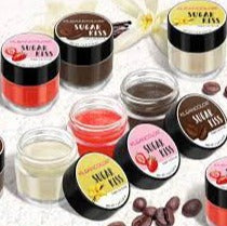 Shea butter sugar Lip Scrub to remove dead skin, exfoliates dry, flaky lips, and condition it.