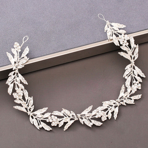 Pearl Rhinestone Women Headband Wedding Hair Accessories Bride Tiara Headband Hair Jewelry
