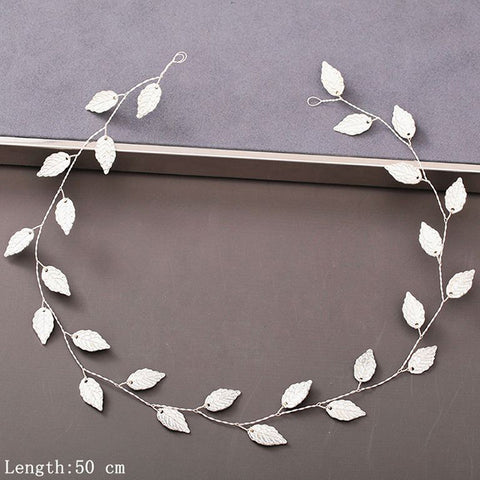 Pearl Rhinestone Women Headband Wedding Hair Accessories Bride Tiara Headband Hair Jewelry