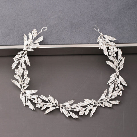 Pearl Rhinestone Women Headband Wedding Hair Accessories Bride Tiara Headband Hair Jewelry