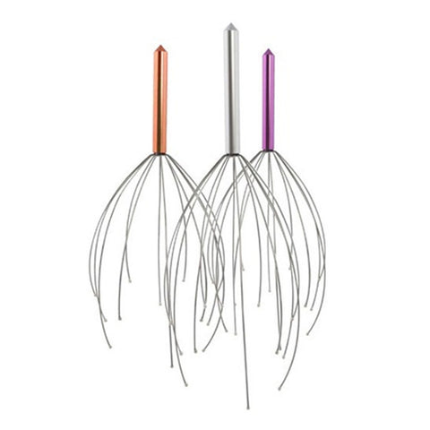 Head Scalp Neck Equipment Stress Release Relax Massage Body Massager Head  Massage Tools Random Color