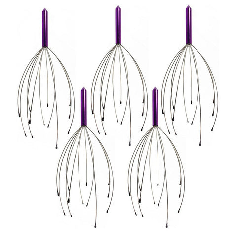Head Scalp Neck Equipment Stress Release Relax Massage Body Massager Head  Massage Tools Random Color