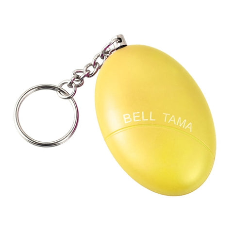 Safety Keychain Emergency Loud Alarm Self Defense 100DB Egg Shape Security Protection For Children, Adults and Elders