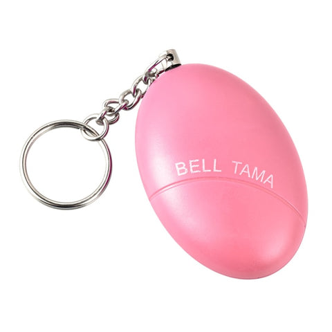 Safety Keychain Emergency Loud Alarm Self Defense 100DB Egg Shape Security Protection For Children, Adults and Elders