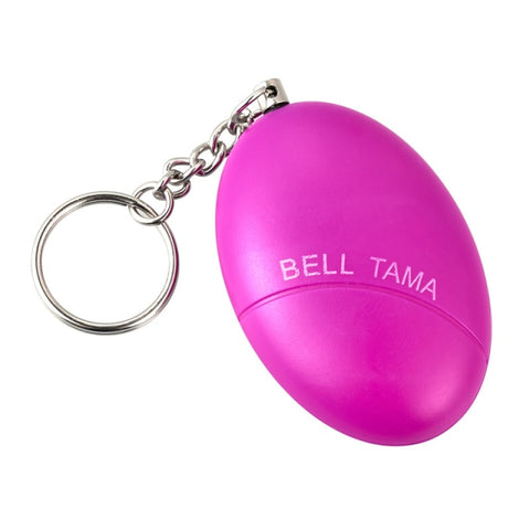 Safety Keychain Emergency Loud Alarm Self Defense 100DB Egg Shape Security Protection For Children, Adults and Elders